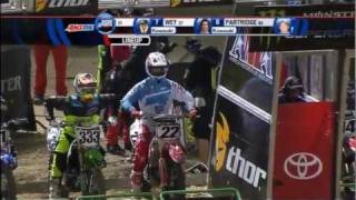 AMA Supercross 2011 RD8 Atlanta 450 Main Event 12 [upl. by Ajiram]