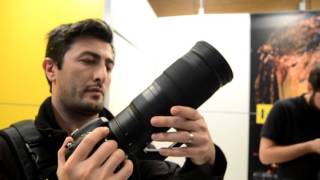 New Nikon 300mm f4E PF ED VR amp Nikon 200500mm f56E ED VR quick hands on video [upl. by Aek484]