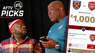 Kelechi To Do The Double In Picks Quiz  West Ham vs Arsenal  AFTV Picks [upl. by Enened452]