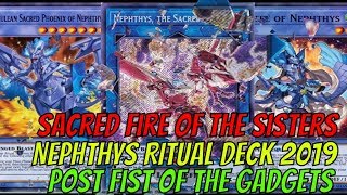 YGOPRO NEPHTHYS DECK 82019  Post FIST OF THE GADGETS [upl. by Annam120]