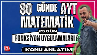 🟥Fonksiyon Uygulamaları 9  Ortalama Değişim Hızı ✅80 Günde AYT Matematik AYT Matematik Anlatımı💯 [upl. by Hoskinson]