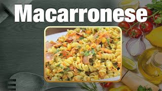 MACARRONESE OU SALADA DE MACARRÃO😙macarronese macarraocremoso [upl. by Anwahsar]