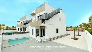 NEW VILLA WITH 3 BEDROOM FOR SALE IN LA TORRETA TORREVIEJA ALICANTE SPAIN house villa realtor [upl. by Nnaoj]