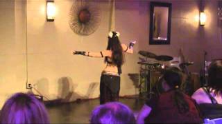 Amber Lea improv solo at the Rachel Brice Belly Dance Showcase [upl. by Eidurt]