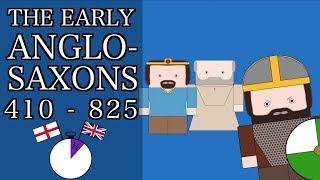 Ten Minute English and British History 03 The Early AngloSaxons and the Mercian Supremacy [upl. by Amyas]