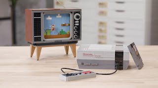 LEGO Nintendo Entertainment System Designer Video  71374 [upl. by Ileane158]