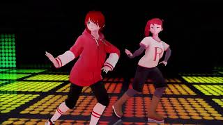 【MMD】Shake it off  RedRodamrix but 2 different human designs [upl. by Oakie277]