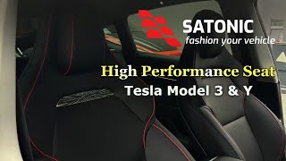 Upgrade Your Tesla Model 3 amp Y with HighPerformance OEM MultiColor Seats [upl. by Halla949]