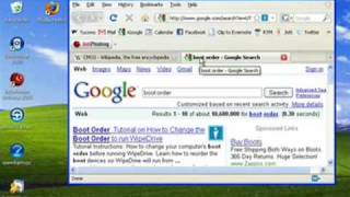 Changing the Windows XP boot order [upl. by Talanian]