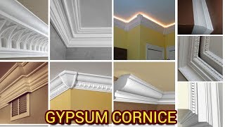 Beautiful gypsum cornice [upl. by Marvin]