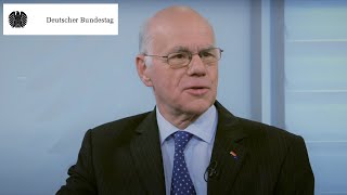 Norbert Lammert Abschied nach 37 Jahren im Bundestag [upl. by Etnoved]