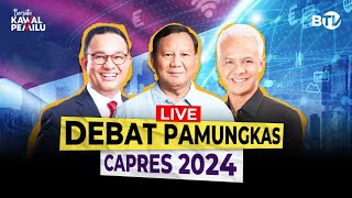 LIVE  Debat Capres Kelima Pemilu 2024 Aksi Pamungkas Anies Prabowo dan Ganjar Meraup Suara [upl. by Persse]