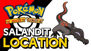 Pokemon Scarlet amp Violet  Salandit Location [upl. by Socem]