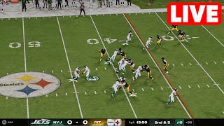 NFL LIVE🔴 New York Jets vs Pittsburgh Steelers  Week 7 NFL Full Game  20th October 2024 NFL 25 [upl. by Ahsinrad]