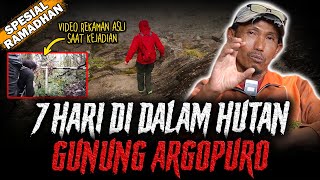 FIX INI HOROR BANGET  7 HARI DI DALAM HUTAN GUNUNG ARGOPURO W Sugi [upl. by Entsirhc287]