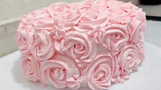 RosetteCake ഓവനില്ലാതെ RosetteCake തയ്യാറാക്കാം Youtubetrendingcake viralcake [upl. by Yliram990]