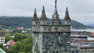 NIDAROS CATHEDRAL TOP VIEW  TRONDHEIM NORWAY travelvlog trending scandinavia ytshorts vikings [upl. by Irma]