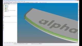 Alphacam 2014 R1  Cut Spline or Polyline [upl. by Torin]