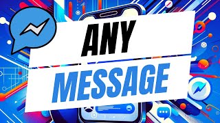 How To Check Time and Date Of Any Message In Facebook Messenger [upl. by Ahsekel]