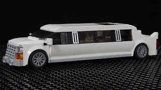 Lego Limousine MOC [upl. by Onitsirc204]