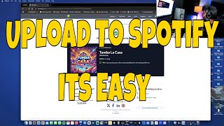 Uploading music to Spotify Tutorial [upl. by Ecinaej724]