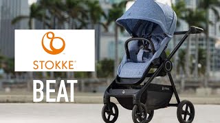 STOKKE BEAT Stroller  NEW 2019  Compact and Sturdy [upl. by Magnuson]