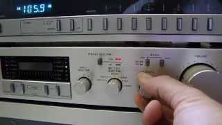 SANSUI C77  SANSUI T77  SANSUI B77 SET TEST [upl. by Armanda]