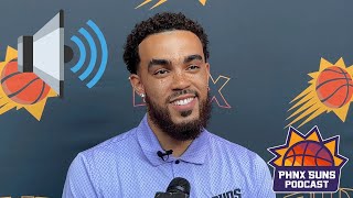 Tyus Jones Shares Why Phoenix Suns Are The Best Fit amp Talks 3 Guard Lineup [upl. by Enilav1]