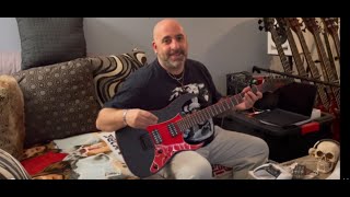 Ibanez Gio GRG131DXBKF Unboxing and Demo couchrockstar metal metalhead ibanez metalguitarist [upl. by Lura527]