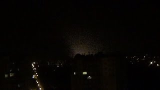 The artillery duel in Donetsk  Артдуэль в Донецке 14082015 [upl. by Anoerb150]