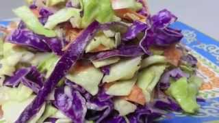 HOW TO MAKE COLESLAW [upl. by Ekim437]