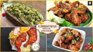 Best Christmas Party Appetizers  NonVeg Starter Recipes  Chicken Appetizer Recipes [upl. by Annahsed988]