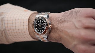 Rolex GMT Rootbeer 126711CHNR  the most versatile two tone  Hafiz J Mehmood [upl. by Oswald]