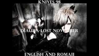 DIAURA Lost November English Sub and Romaji Lyrics ON SCREEN  D [upl. by Rois]