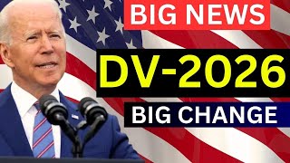 Diversity Visa Lottery 2026  DV 2026 Update  DV2026 Requirements  DV 2026 Start Date [upl. by Nayrbo]