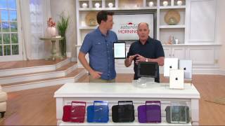 Apple 2017 iPad 32GB WiFi with Carry Case ScreenProtector amp Addt Software on QVC [upl. by Katonah39]