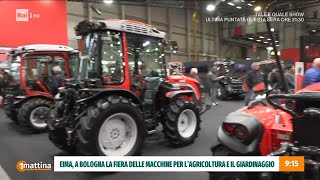 EIMA a Bologna la fiera dellagricoltura ed il giardinaggio  Unomattina 08112024 [upl. by Alithia]