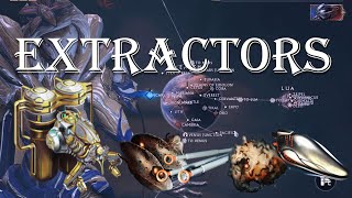 Warframe Everything you need to know about extractors Guide [upl. by Arehahs]