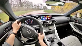 2022 Lexus RC 350 F Sport AWD  POV Driving Impressions [upl. by Wohlert]