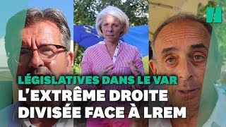 Dans le Var la candidature dÉric Zemmour divise lextrême droite face à LREM [upl. by Sela247]