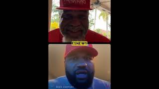 Shannon Briggs and rampage jackson agree to a fight in a boxing ring [upl. by Lemire]