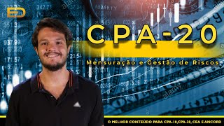 CPA20  Mensuração e Gestão de Riscos [upl. by Fadil]