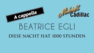 BEATRICE EGLI Diese Nacht hat 1000 Stunden A cappella [upl. by Esinrahc]