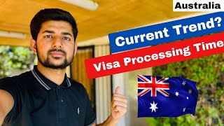 Processing Time of Australia Student Visa 2024  Australia Visa Trend 2024 [upl. by Eedyaj]