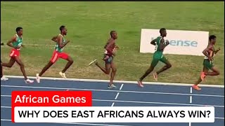 Men 5000m final Berhi of Ethiopia 🇪🇹 wins 13th All African Games Accra2023 [upl. by Imiaj]