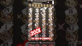 MASS LOTTERY 200X  I Asked for a 200X and I Got it For a Huge Win lottery gambling claimer [upl. by Nauqaj]