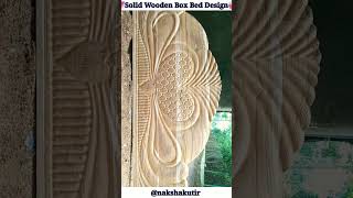 Most amazing wooden Box bed design by cnc router machine💞 khate design💞 bed design🔥shorts bed cnc [upl. by Niotna938]