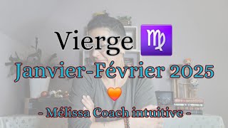 VIERGE ♍️ JANVIERFÉVRIER TU RETROUVES UNE JOIE DE VIVRE🧡 [upl. by Einnov]