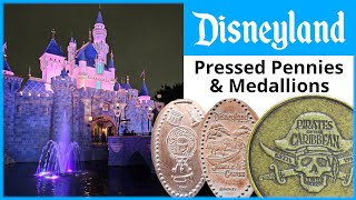 Disneyland Pressed Pennies amp Medallions [upl. by Otreblasiul864]