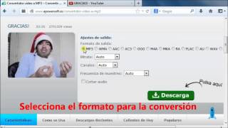 Conversor de video a MP3  Convertir videos a archivos MP3 gratis [upl. by Noelani]